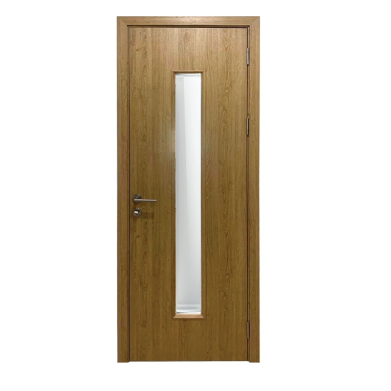 Cửa gỗ chống cháy EI30 - 1 Cánh Có Ô Kính - Ảnh 2