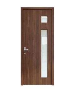 Cửa gỗ chống cháy EI90 - 1  Cánh Có Ô Kính