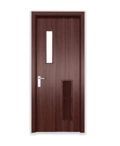 Cửa gỗ chống cháy EI30 - 1 Cánh Có Ô Kính